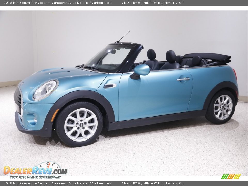 Caribbean Aqua Metallic 2018 Mini Convertible Cooper Photo #4