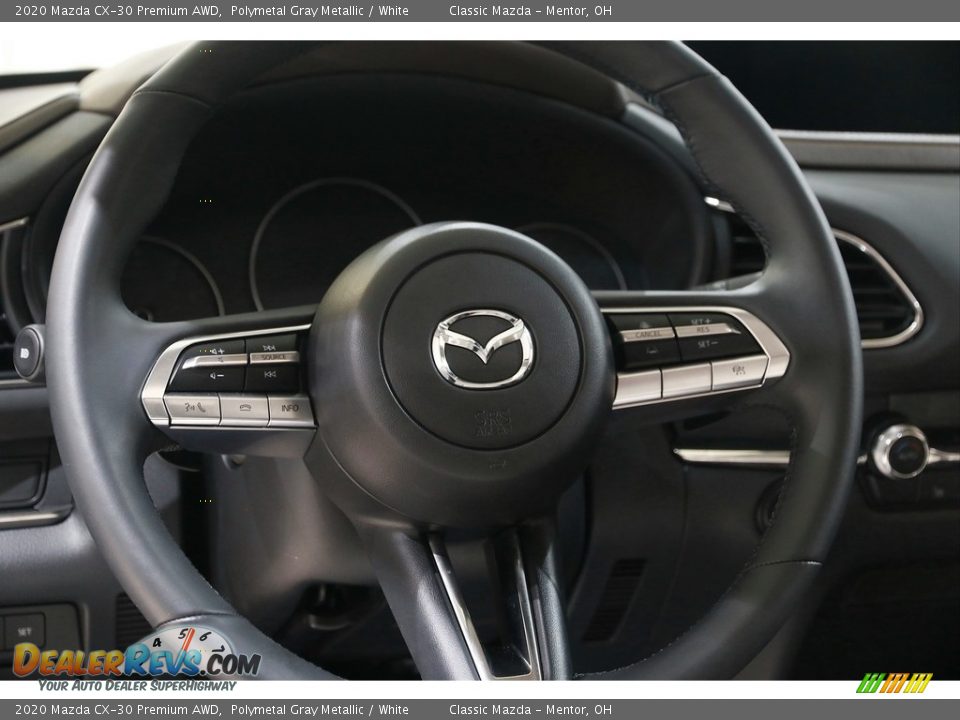 2020 Mazda CX-30 Premium AWD Polymetal Gray Metallic / White Photo #7