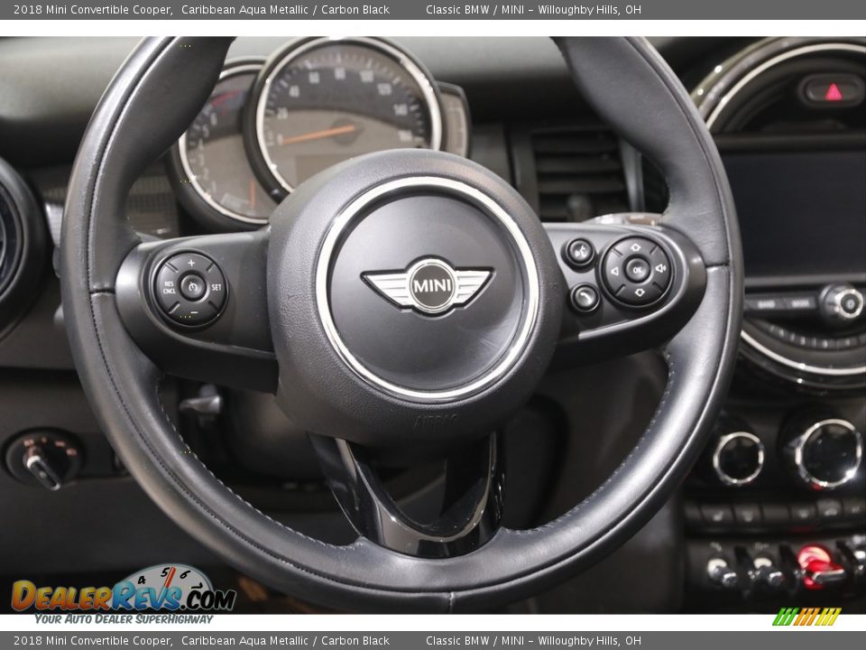 2018 Mini Convertible Cooper Steering Wheel Photo #8