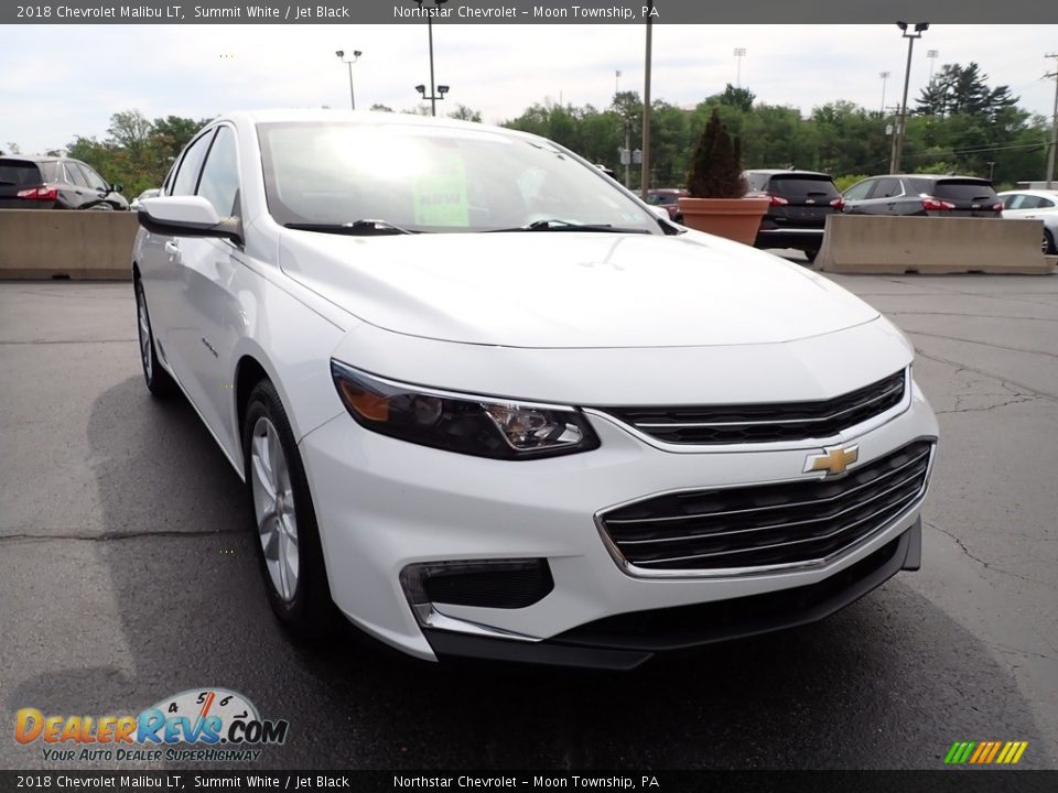 2018 Chevrolet Malibu LT Summit White / Jet Black Photo #12