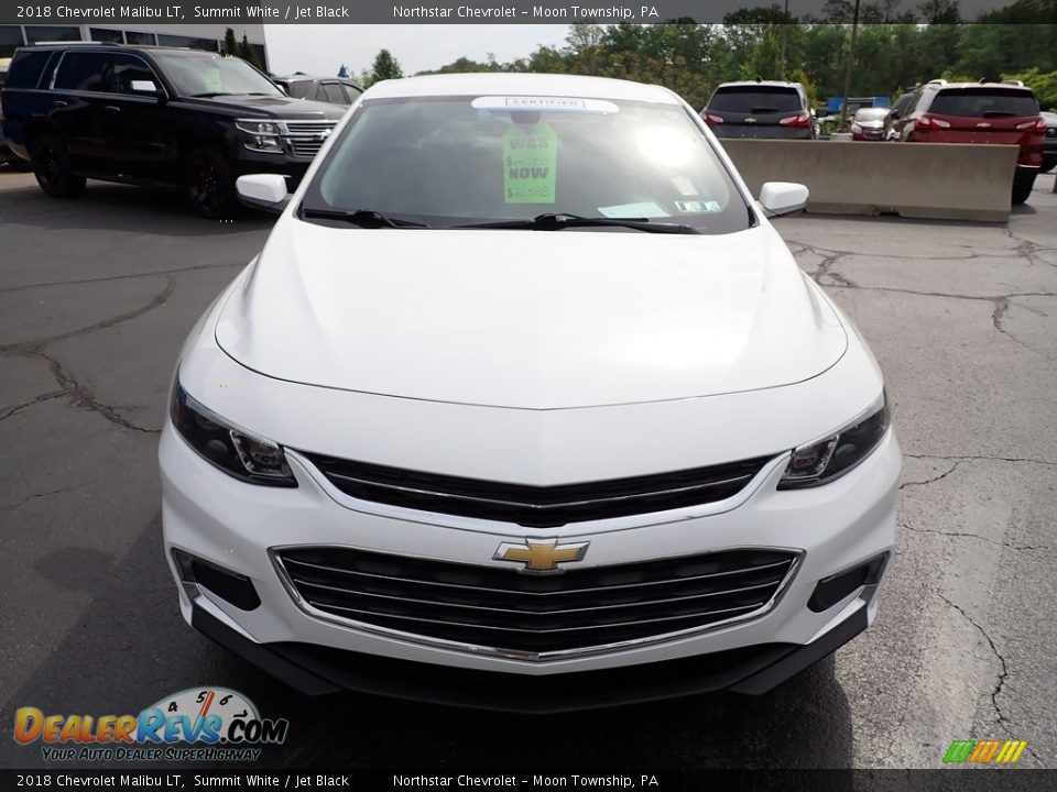 2018 Chevrolet Malibu LT Summit White / Jet Black Photo #13