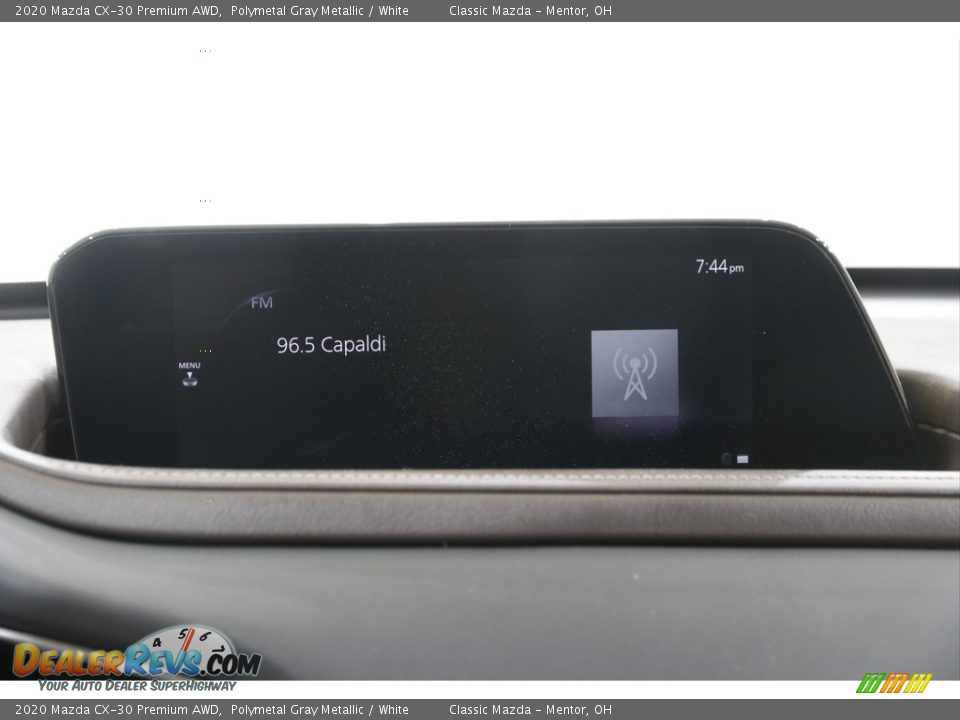 2020 Mazda CX-30 Premium AWD Polymetal Gray Metallic / White Photo #12