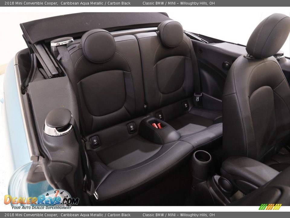 Rear Seat of 2018 Mini Convertible Cooper Photo #16