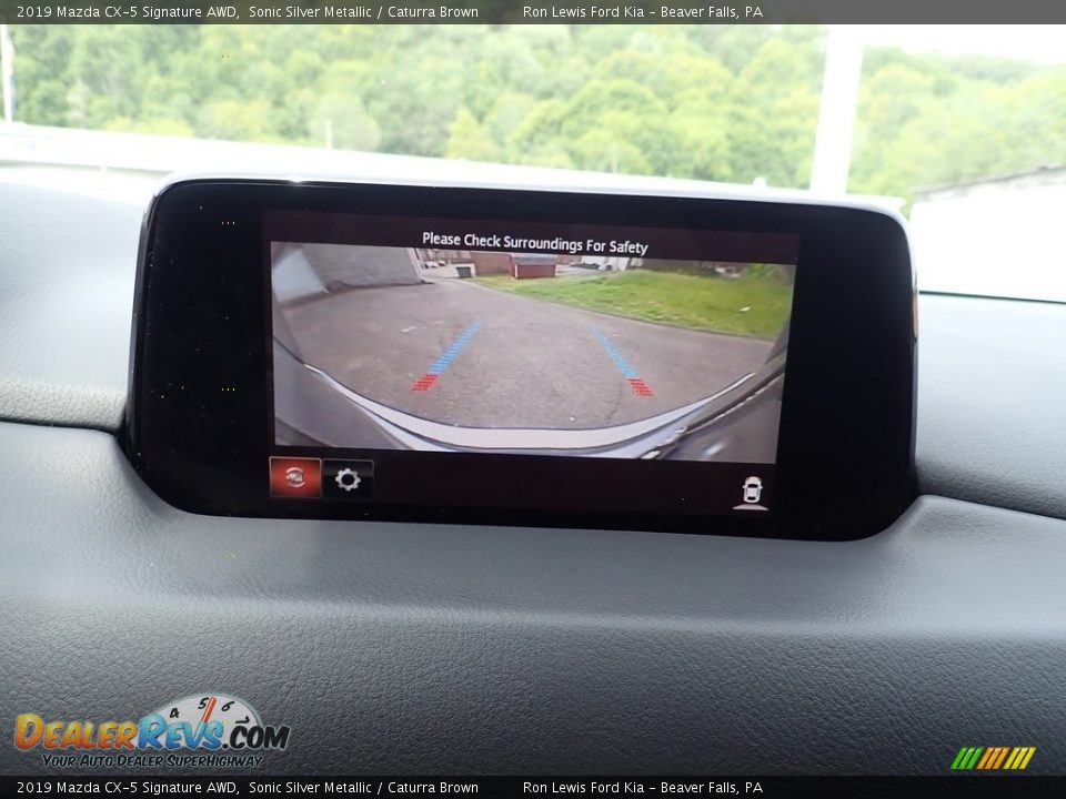 2019 Mazda CX-5 Signature AWD Sonic Silver Metallic / Caturra Brown Photo #21