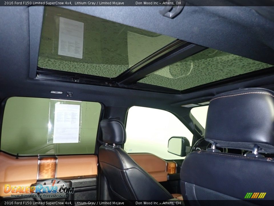 2016 Ford F150 Limited SuperCrew 4x4 Lithium Gray / Limited Mojave Photo #2