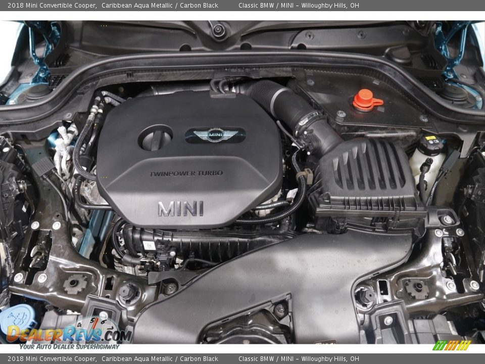 2018 Mini Convertible Cooper 1.5 Liter TwinPower Turbocharged DOHC 12-Valve VVT 3 Cylinder Engine Photo #19