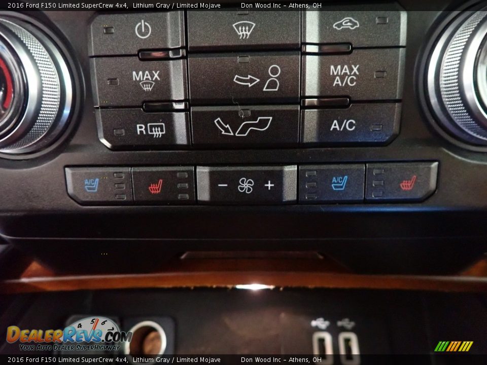 2016 Ford F150 Limited SuperCrew 4x4 Lithium Gray / Limited Mojave Photo #3