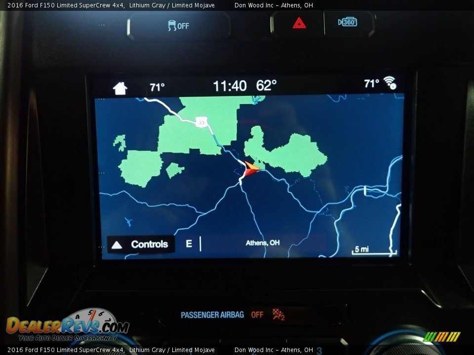 2016 Ford F150 Limited SuperCrew 4x4 Lithium Gray / Limited Mojave Photo #4