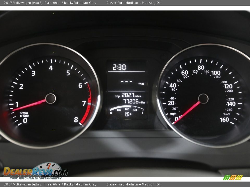 2017 Volkswagen Jetta S Gauges Photo #7