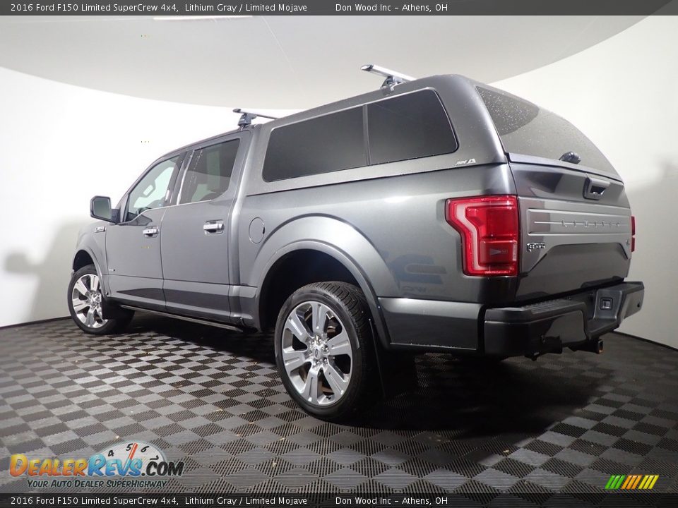 2016 Ford F150 Limited SuperCrew 4x4 Lithium Gray / Limited Mojave Photo #14
