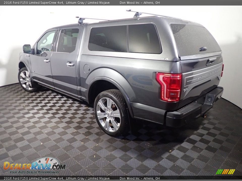 2016 Ford F150 Limited SuperCrew 4x4 Lithium Gray / Limited Mojave Photo #15