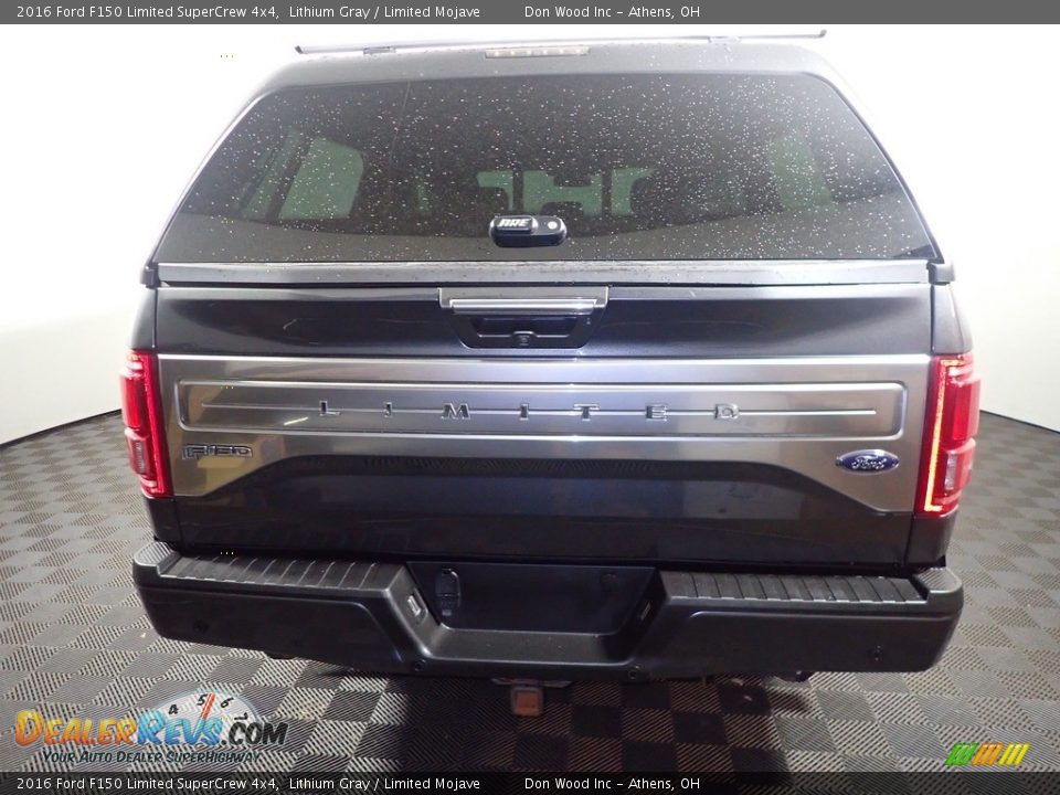 2016 Ford F150 Limited SuperCrew 4x4 Lithium Gray / Limited Mojave Photo #16