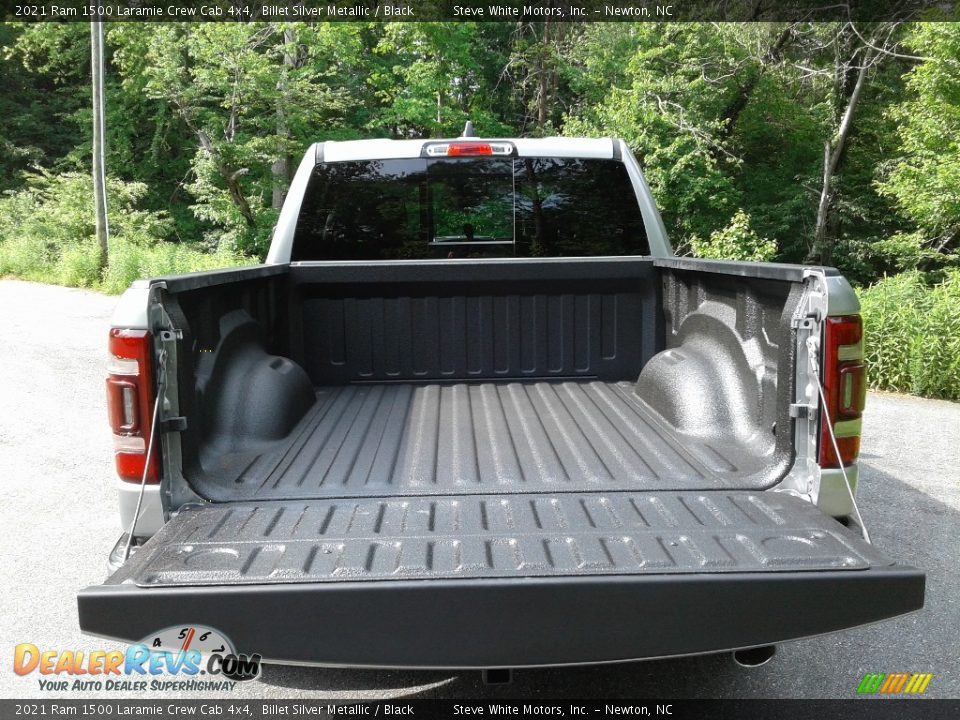 2021 Ram 1500 Laramie Crew Cab 4x4 Billet Silver Metallic / Black Photo #8