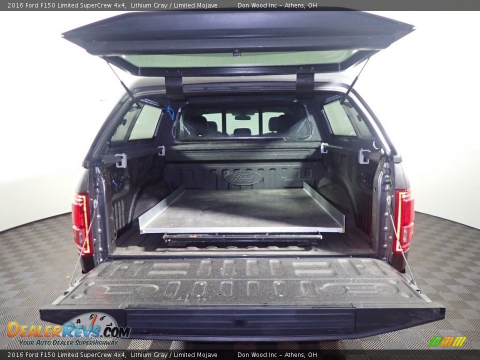 2016 Ford F150 Limited SuperCrew 4x4 Lithium Gray / Limited Mojave Photo #17