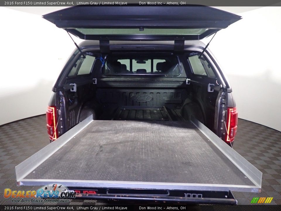 2016 Ford F150 Limited SuperCrew 4x4 Lithium Gray / Limited Mojave Photo #18