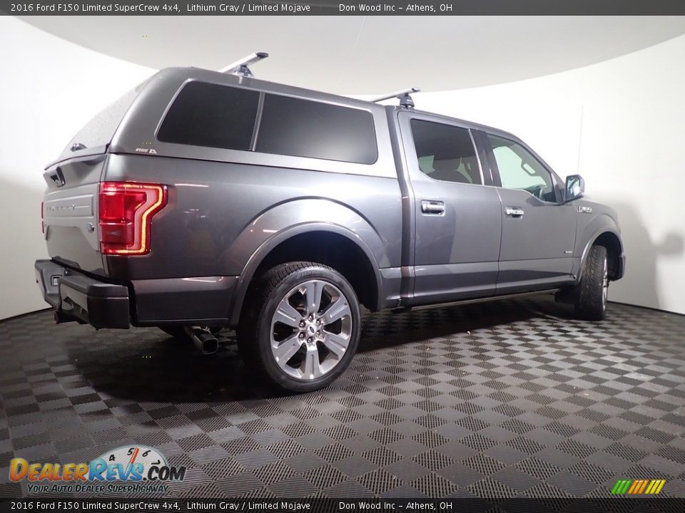 2016 Ford F150 Limited SuperCrew 4x4 Lithium Gray / Limited Mojave Photo #19