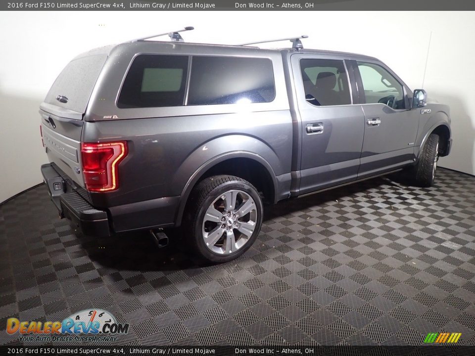 2016 Ford F150 Limited SuperCrew 4x4 Lithium Gray / Limited Mojave Photo #20