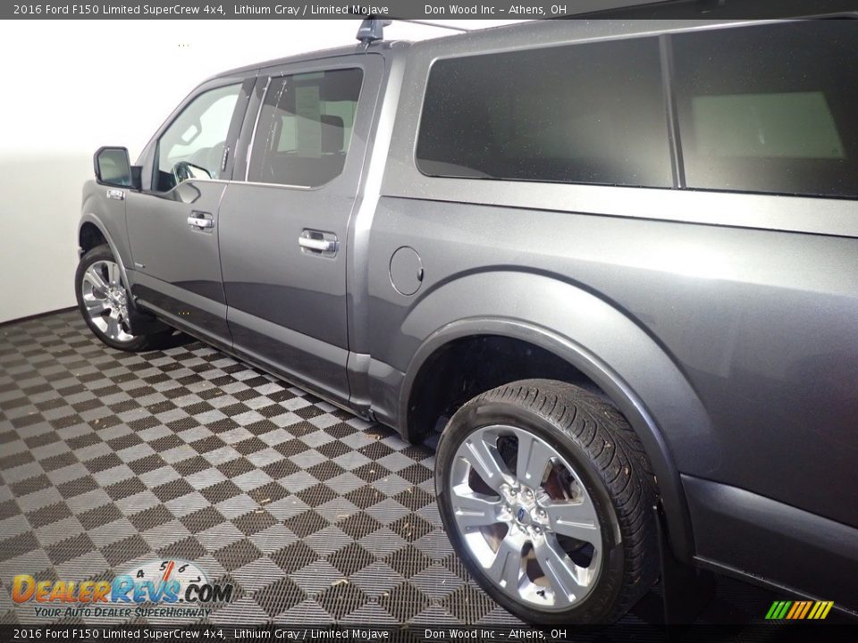 2016 Ford F150 Limited SuperCrew 4x4 Lithium Gray / Limited Mojave Photo #21