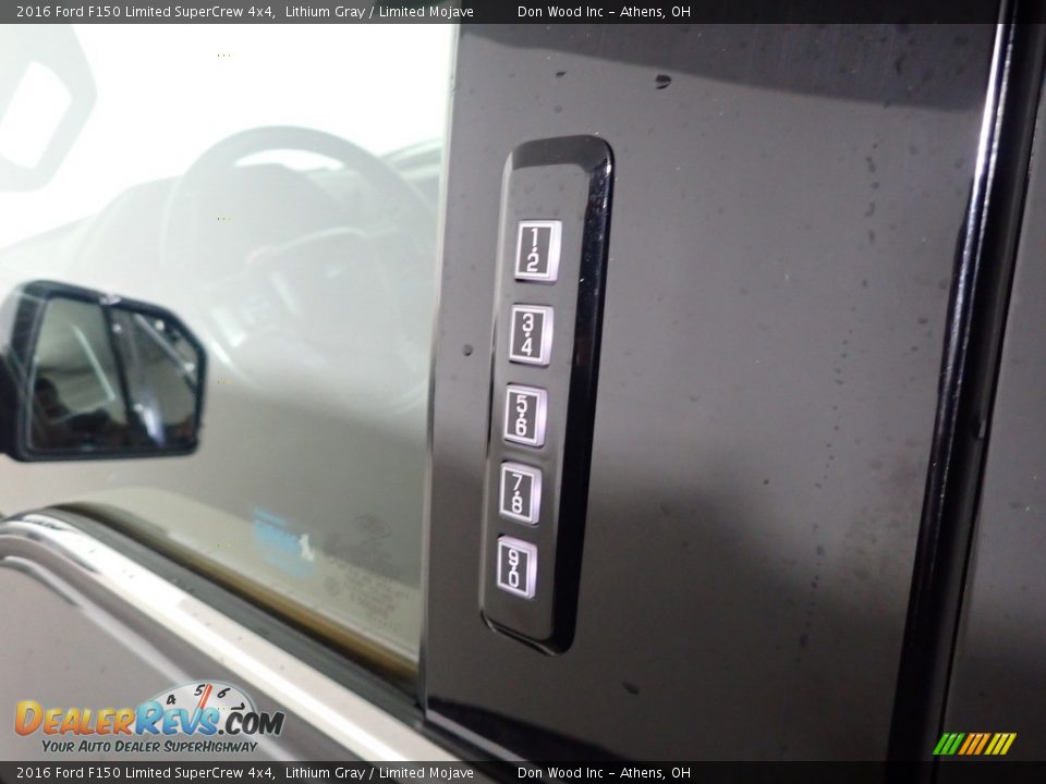 2016 Ford F150 Limited SuperCrew 4x4 Lithium Gray / Limited Mojave Photo #23