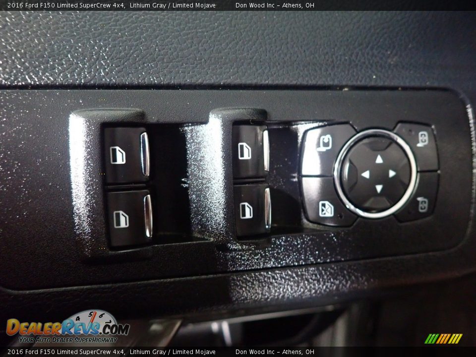 2016 Ford F150 Limited SuperCrew 4x4 Lithium Gray / Limited Mojave Photo #25