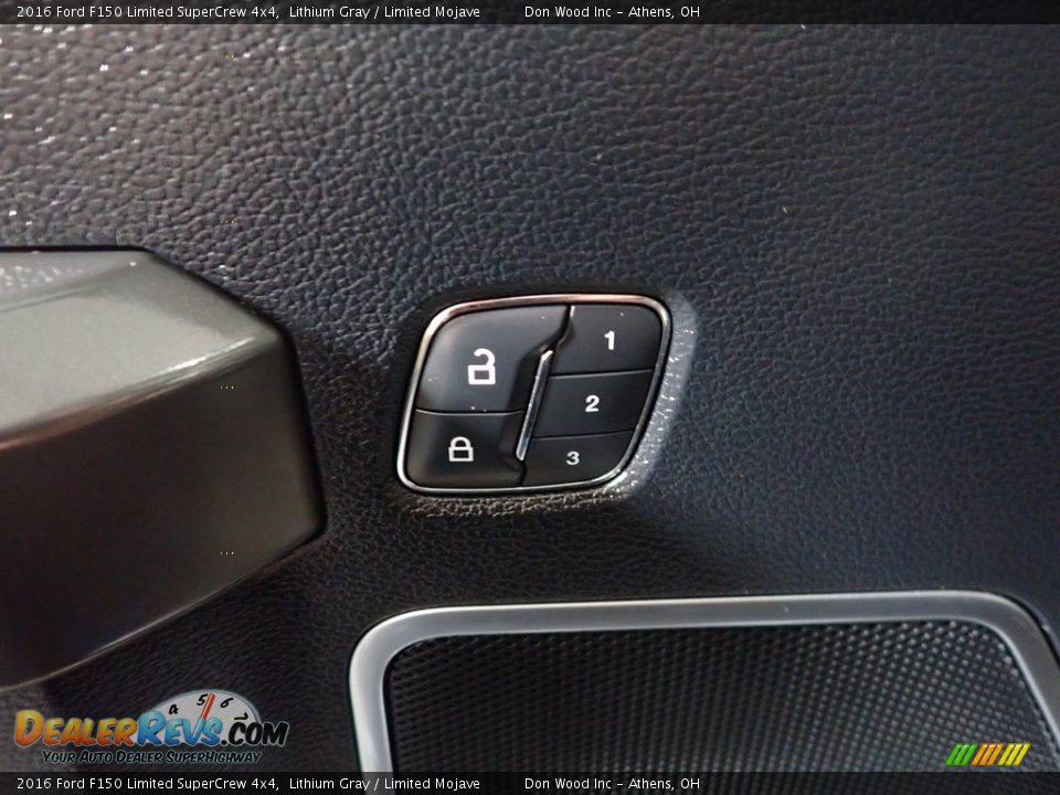 2016 Ford F150 Limited SuperCrew 4x4 Lithium Gray / Limited Mojave Photo #26