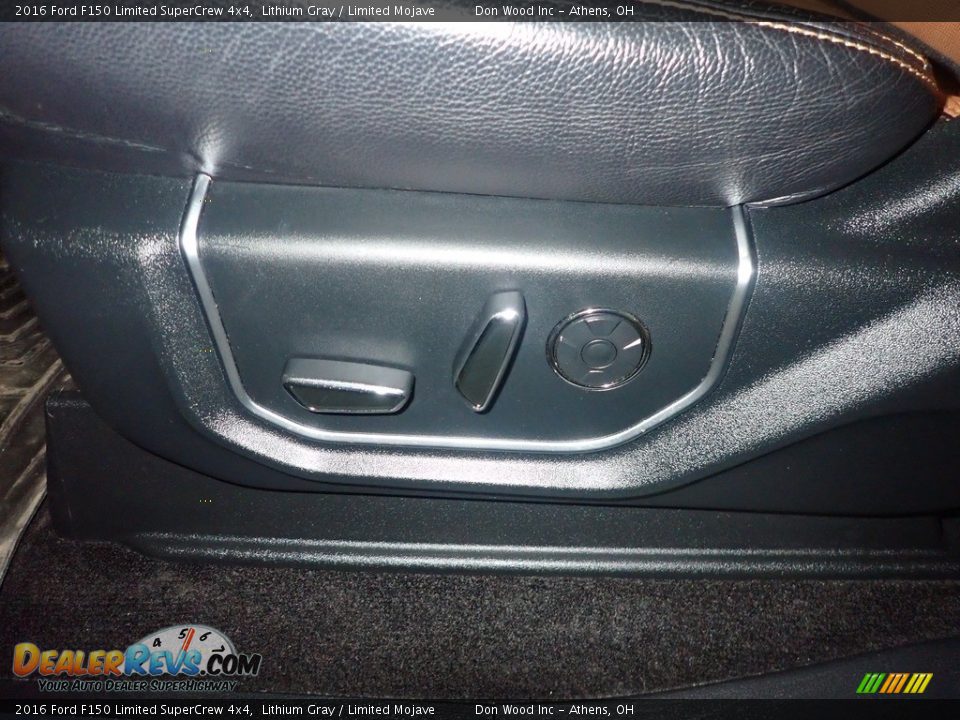 2016 Ford F150 Limited SuperCrew 4x4 Lithium Gray / Limited Mojave Photo #28