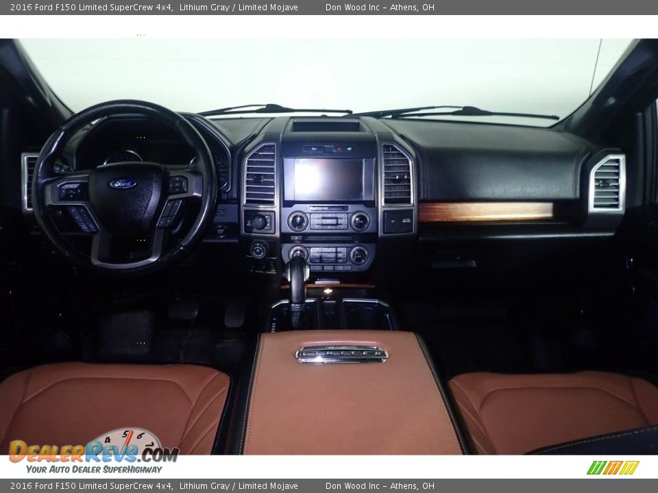 2016 Ford F150 Limited SuperCrew 4x4 Lithium Gray / Limited Mojave Photo #29