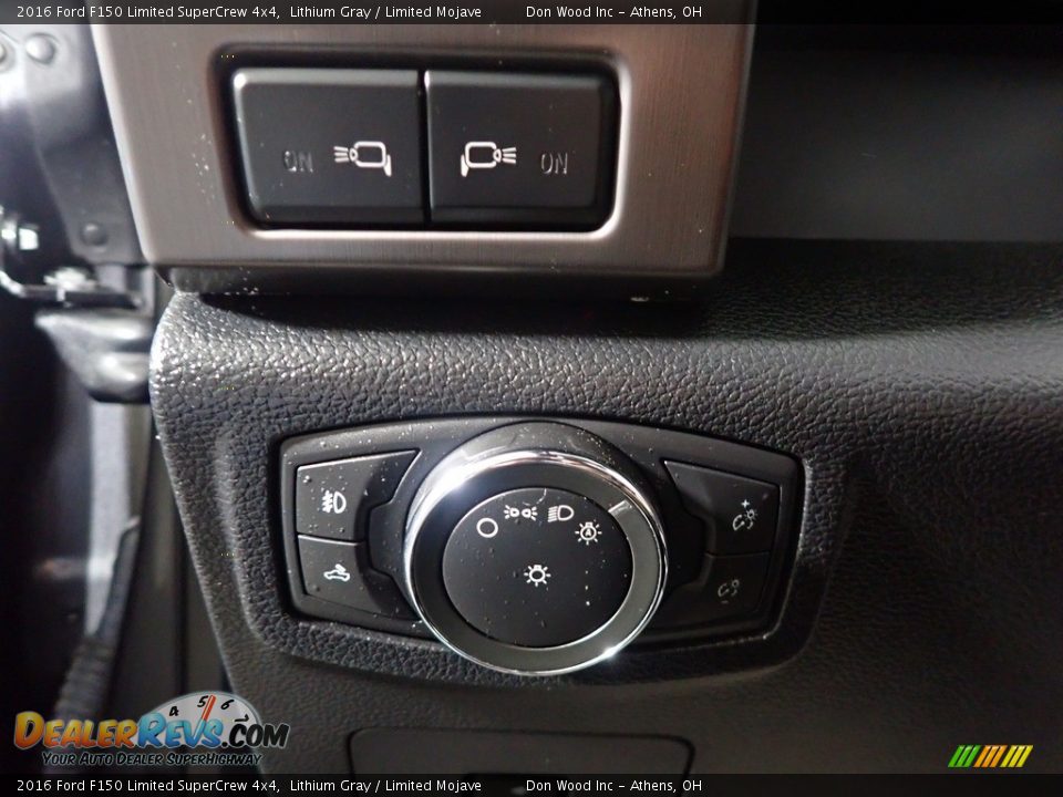 2016 Ford F150 Limited SuperCrew 4x4 Lithium Gray / Limited Mojave Photo #36