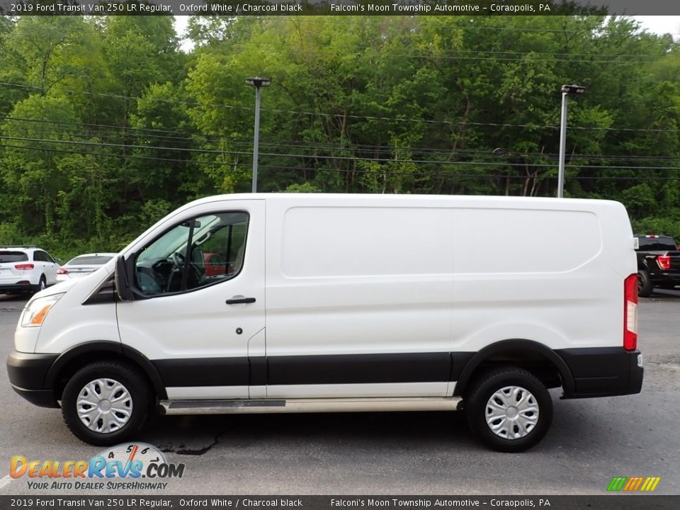 2019 Ford Transit Van 250 LR Regular Oxford White / Charcoal black Photo #5