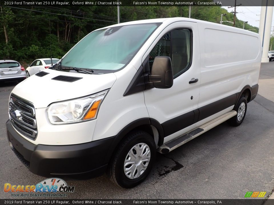 2019 Ford Transit Van 250 LR Regular Oxford White / Charcoal black Photo #6