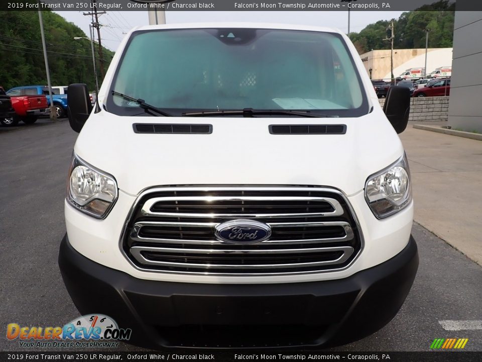 2019 Ford Transit Van 250 LR Regular Oxford White / Charcoal black Photo #7