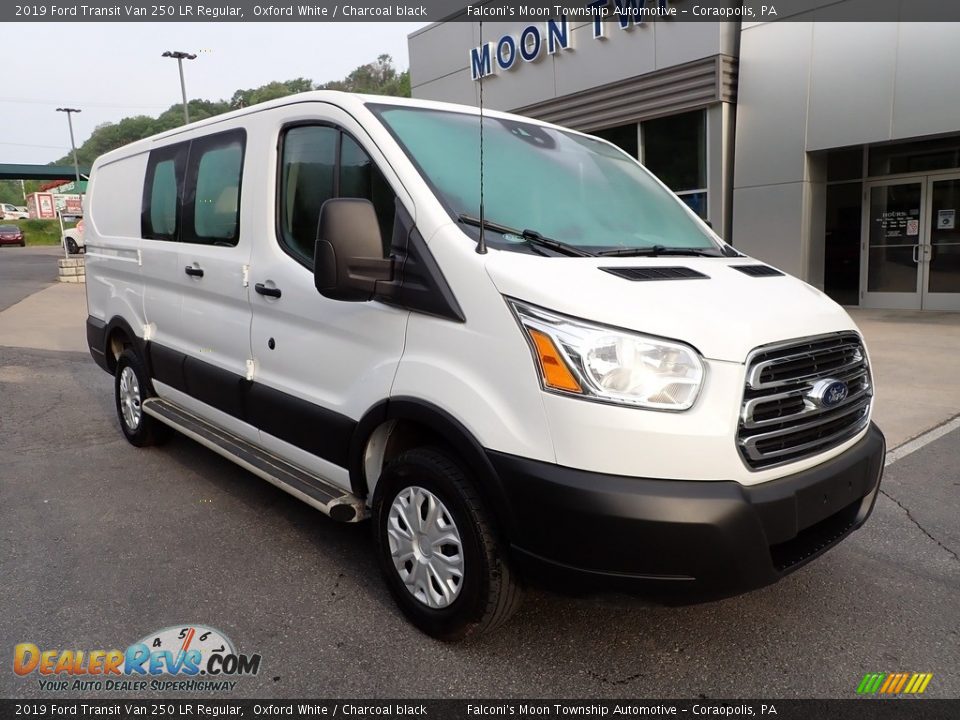 2019 Ford Transit Van 250 LR Regular Oxford White / Charcoal black Photo #8