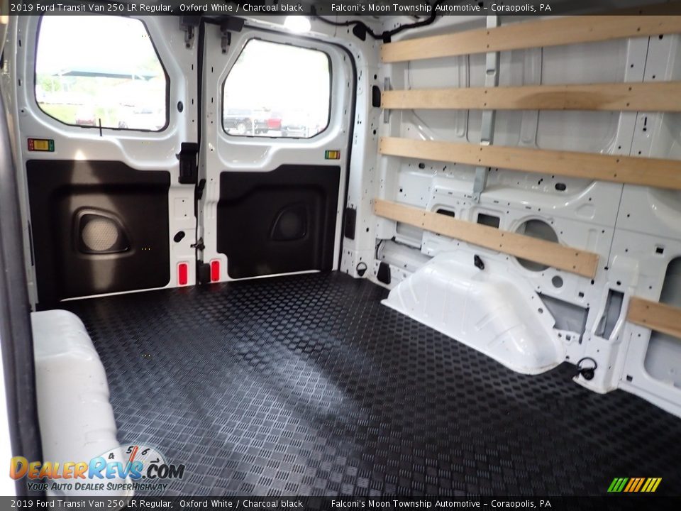 2019 Ford Transit Van 250 LR Regular Oxford White / Charcoal black Photo #14