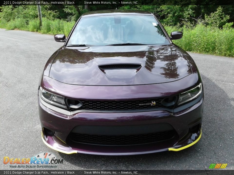 2021 Dodge Charger Scat Pack Hellraisin / Black Photo #3