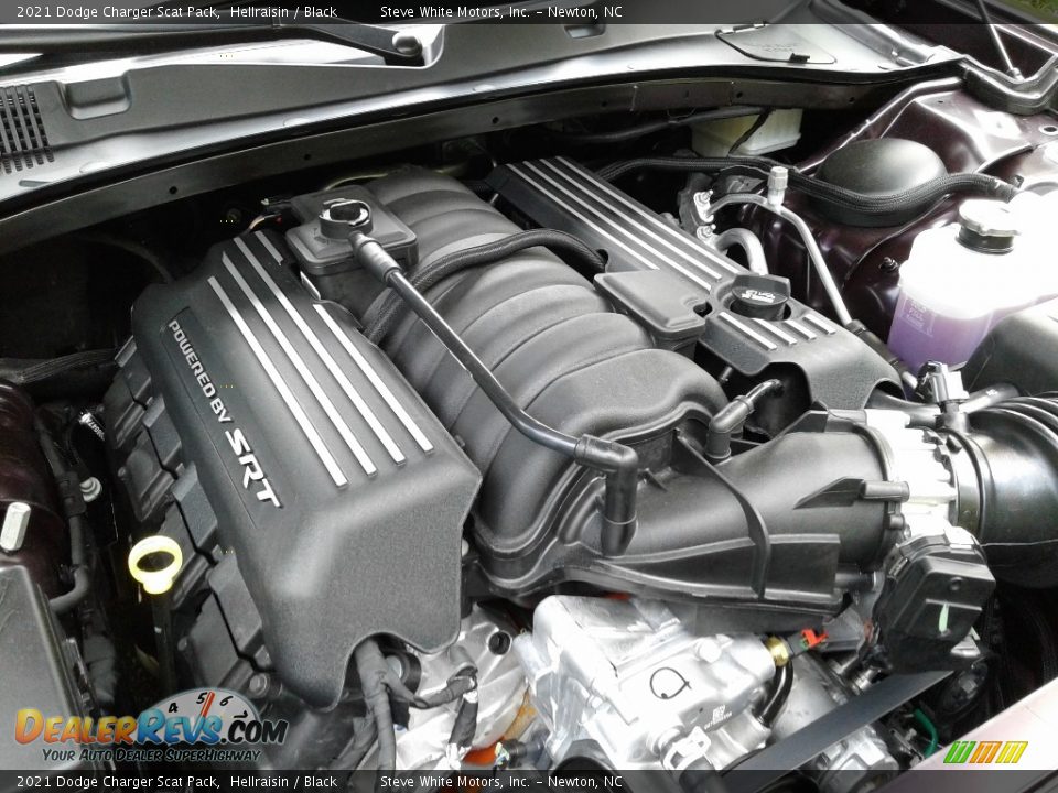 2021 Dodge Charger Scat Pack 392 SRT 6.4 Liter HEMI OHV-16 Valve VVT MDS V8 Engine Photo #9