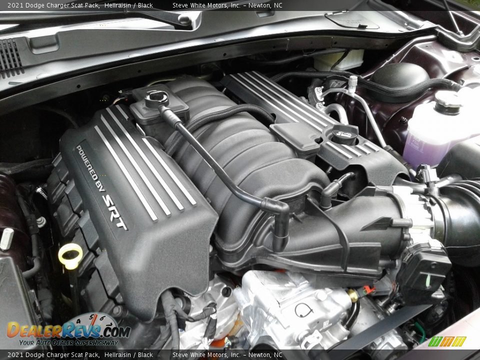 2021 Dodge Charger Scat Pack 392 SRT 6.4 Liter HEMI OHV-16 Valve VVT MDS V8 Engine Photo #9