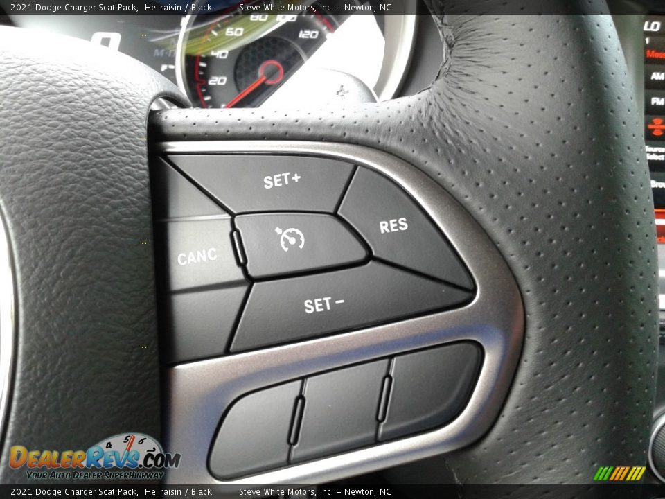 2021 Dodge Charger Scat Pack Steering Wheel Photo #20