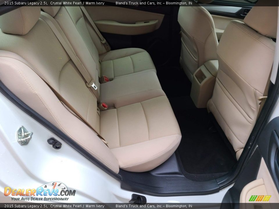 Rear Seat of 2015 Subaru Legacy 2.5i Photo #35