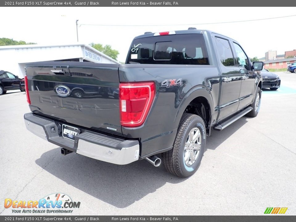 2021 Ford F150 XLT SuperCrew 4x4 Guard / Black Photo #2