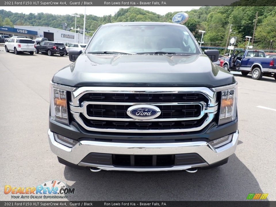 2021 Ford F150 XLT SuperCrew 4x4 Guard / Black Photo #4