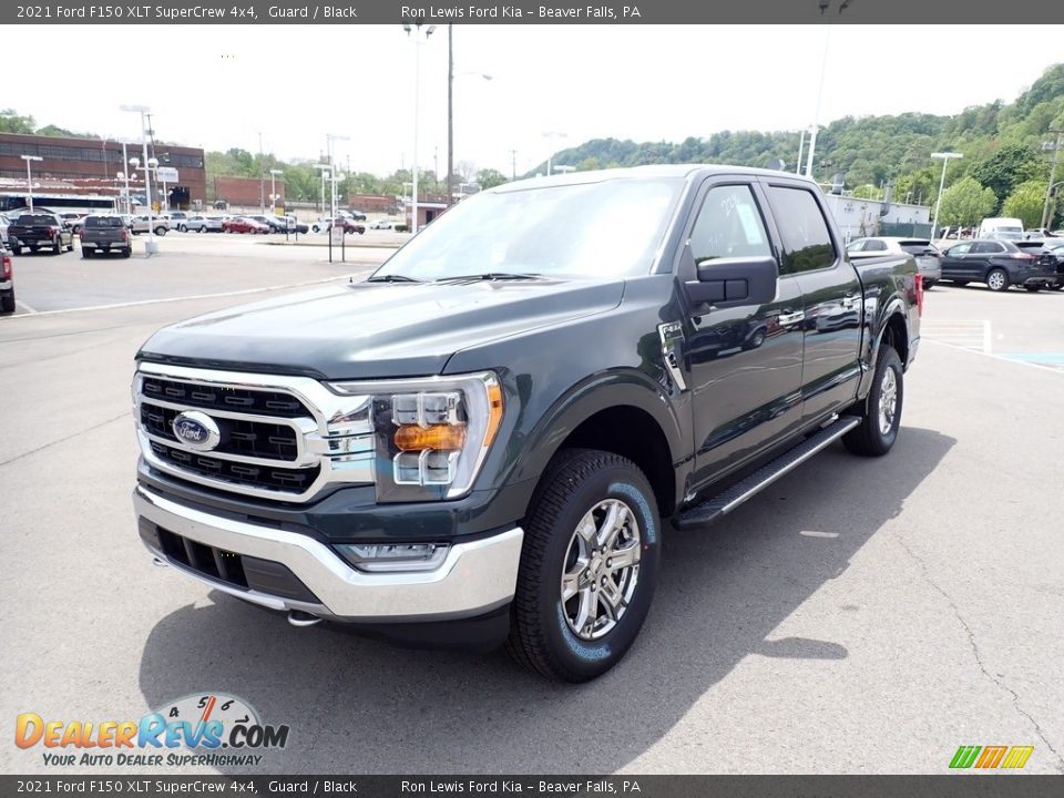 2021 Ford F150 XLT SuperCrew 4x4 Guard / Black Photo #5
