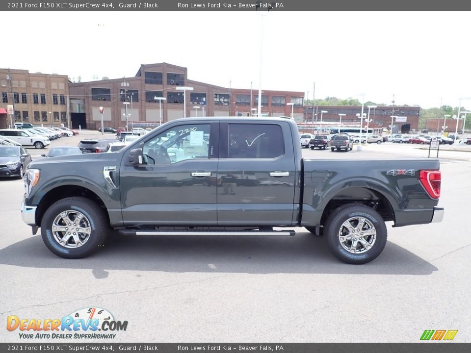 2021 Ford F150 XLT SuperCrew 4x4 Guard / Black Photo #7