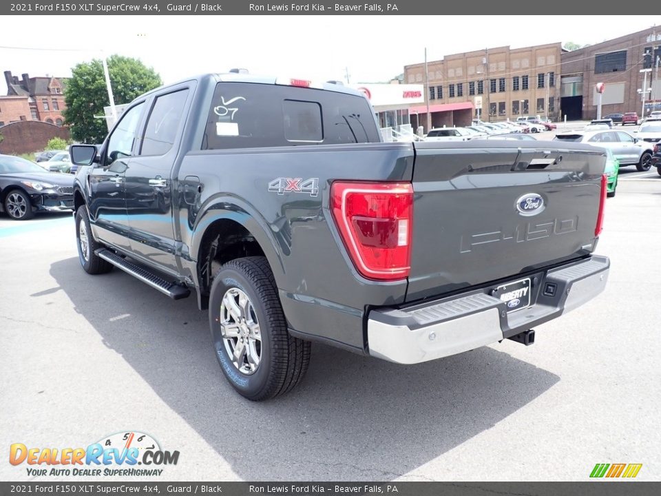 2021 Ford F150 XLT SuperCrew 4x4 Guard / Black Photo #8