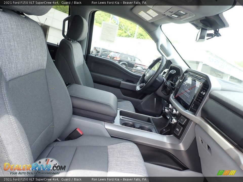 2021 Ford F150 XLT SuperCrew 4x4 Guard / Black Photo #11