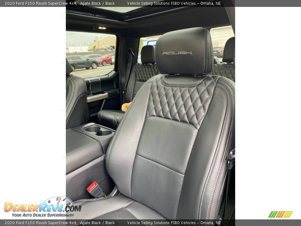 Black Interior - 2020 Ford F150 Roush SuperCrew 4x4 Photo #3