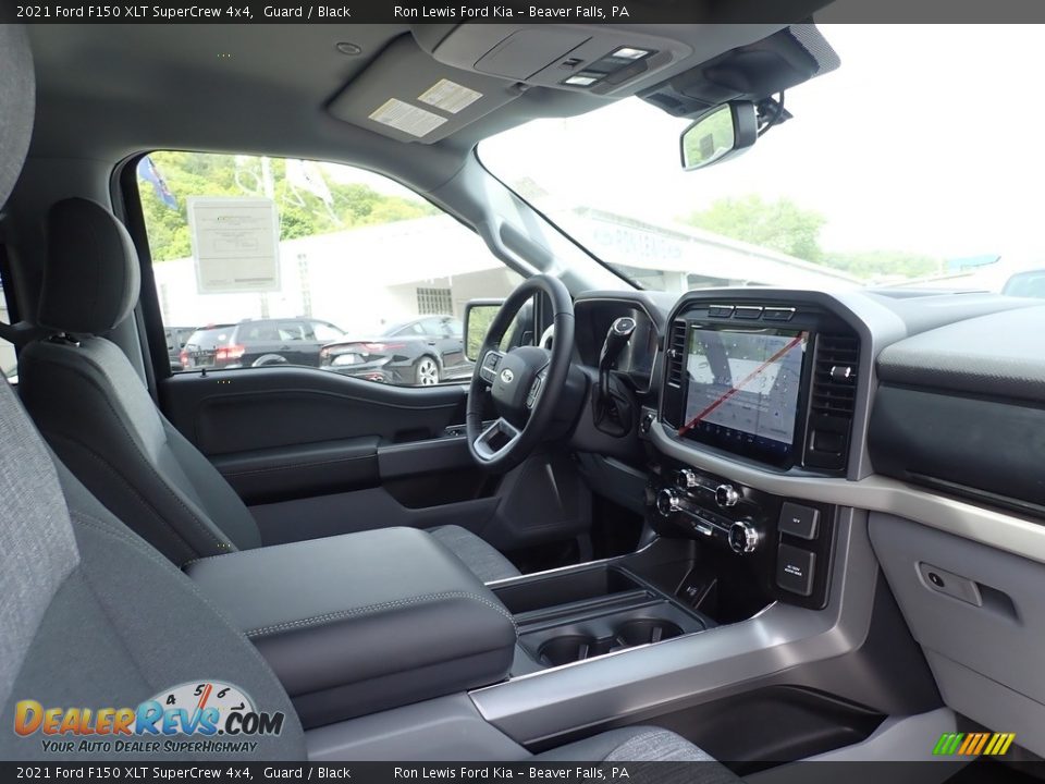 2021 Ford F150 XLT SuperCrew 4x4 Guard / Black Photo #12