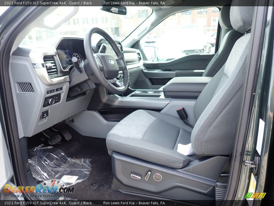 2021 Ford F150 XLT SuperCrew 4x4 Guard / Black Photo #13