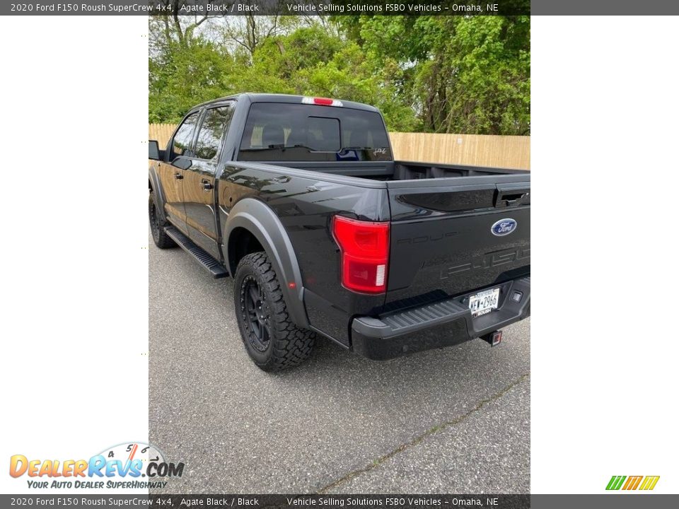 2020 Ford F150 Roush SuperCrew 4x4 Agate Black / Black Photo #7