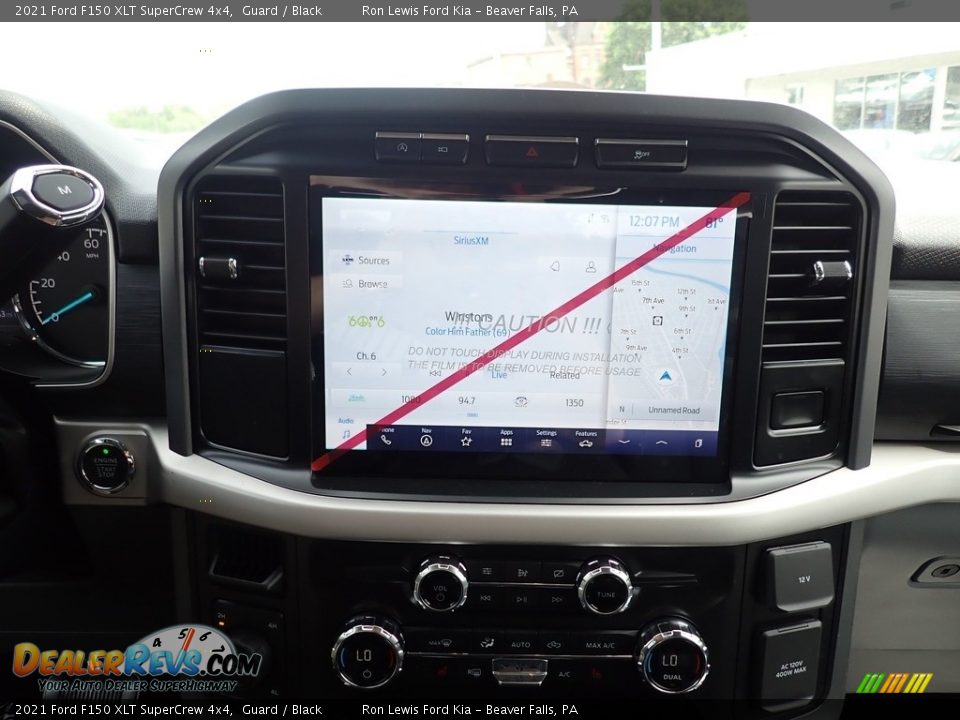 2021 Ford F150 XLT SuperCrew 4x4 Guard / Black Photo #18