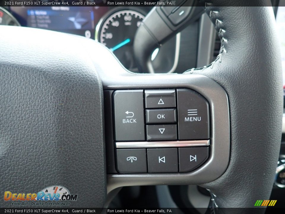 2021 Ford F150 XLT SuperCrew 4x4 Guard / Black Photo #20